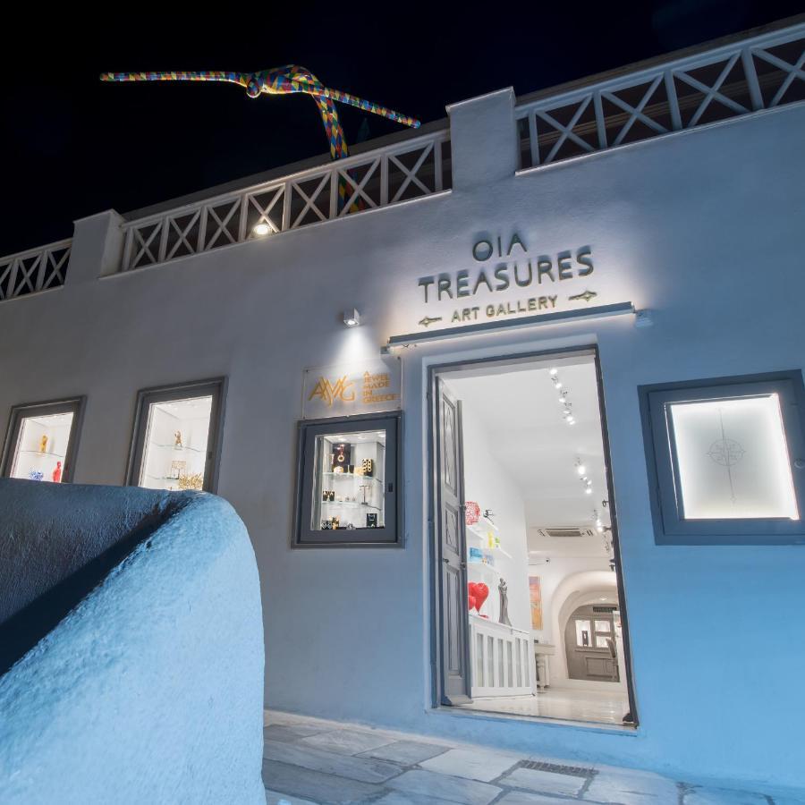 Oia Treasures Art Suites Kültér fotó