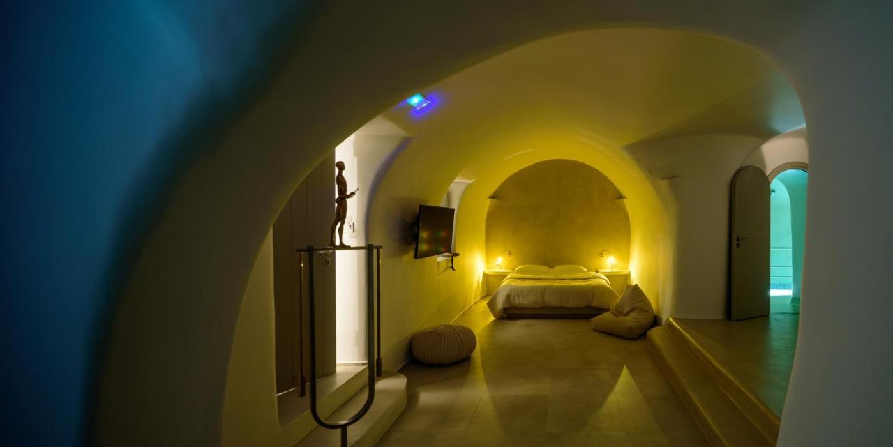 Oia Treasures Art Suites Kültér fotó