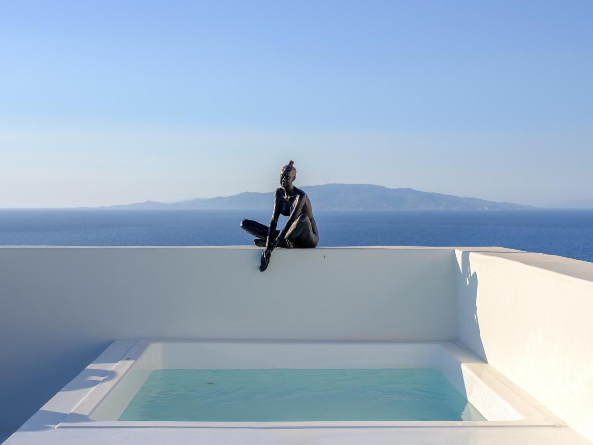 Oia Treasures Art Suites Kültér fotó