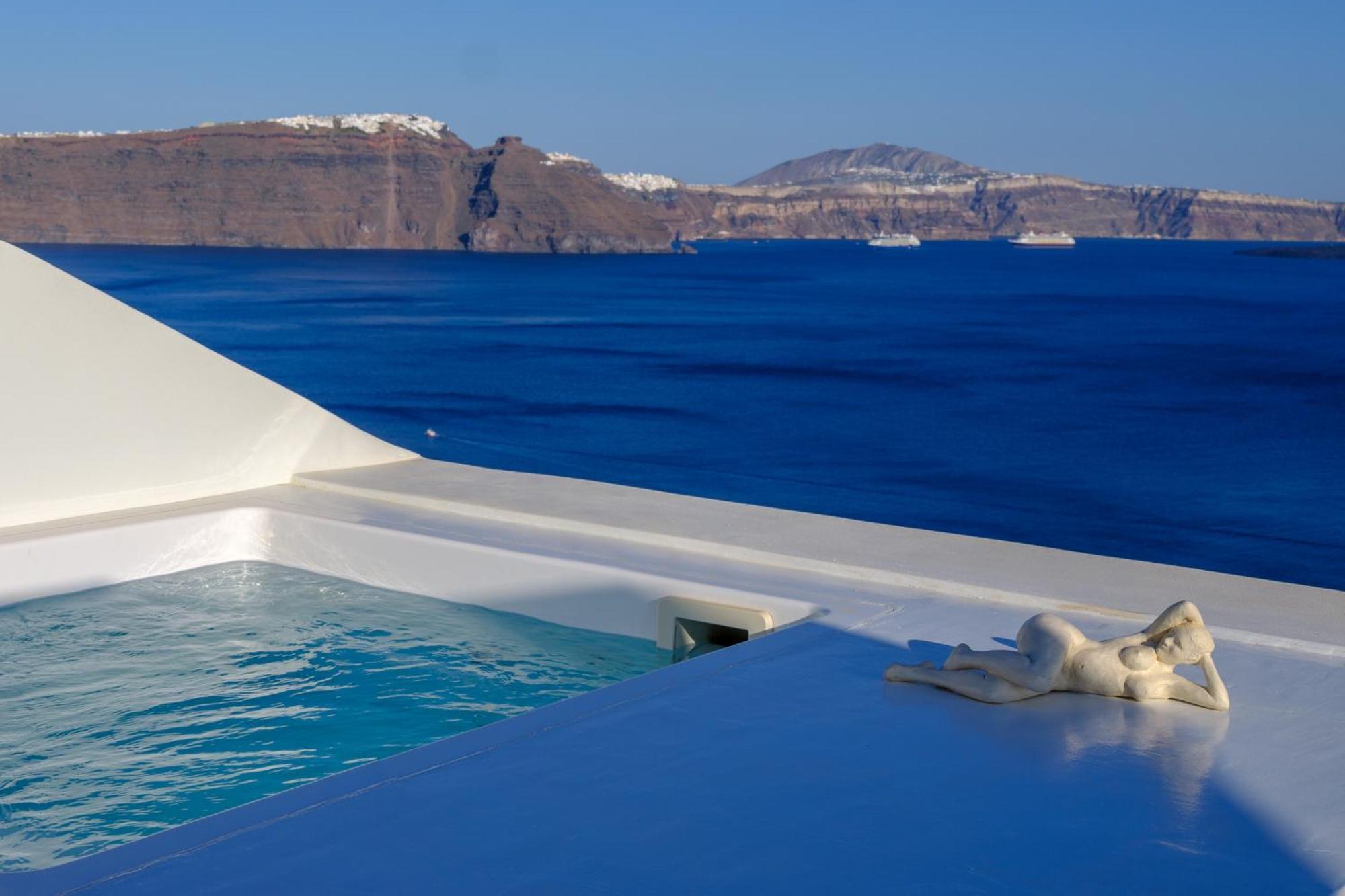 Oia Treasures Art Suites Kültér fotó