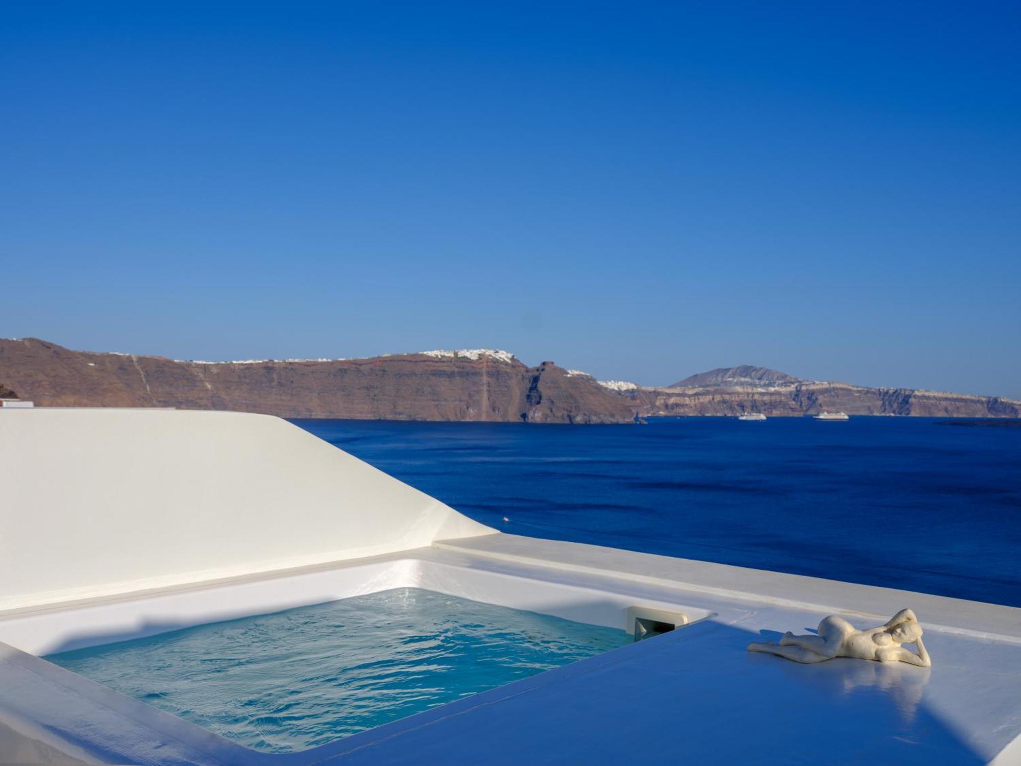 Oia Treasures Art Suites Kültér fotó