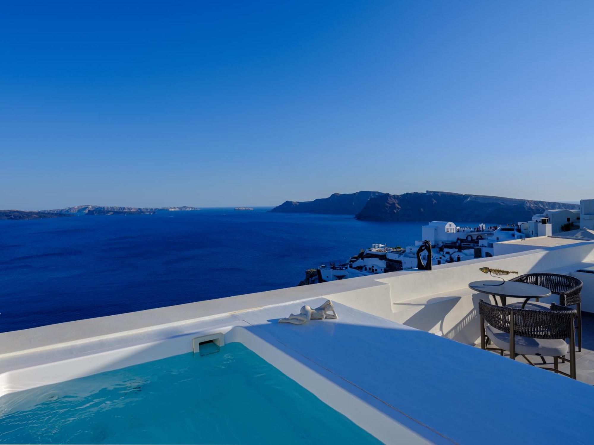Oia Treasures Art Suites Kültér fotó